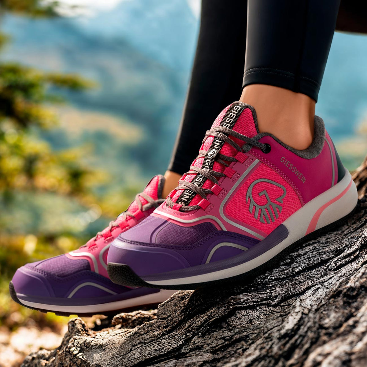 Wool Cross X Damen – Sportschuh aus Merinowolle