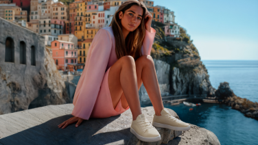 Warum der Wool Sneaker von GIESSWEIN perfekt für Reisen ist