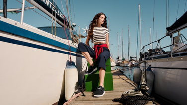 Rückenschmerzen- die richtigen Schuhe können helfen.